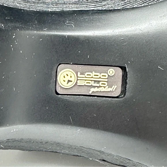 LOBO SOLO Asturias Black Clogs Mules Leather Sz 9M NIB - Picture 9 of 13